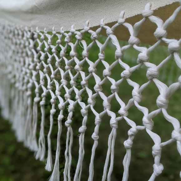 Cabana Hammock Handwoven | Summer Hammock | Double Sided Hammock | Comfy Home Ac - Picture 3 of 8